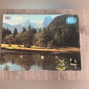 Big Ben 2000 Piece Puzzle vtg